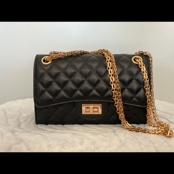 Brand new black crossbody purse